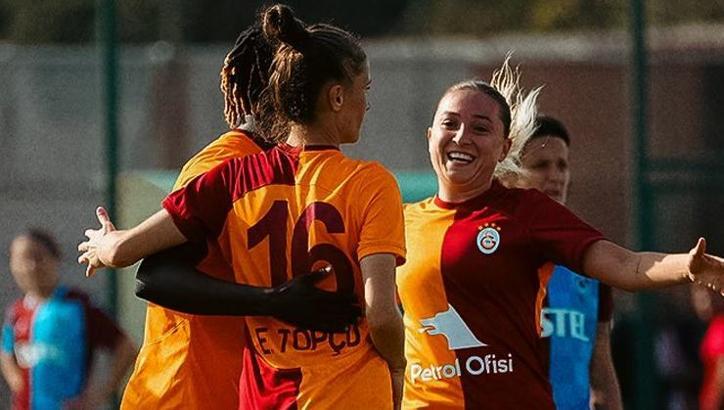 Galatasaray derbide Trabzonspor'u deplasmanda mağlup etti