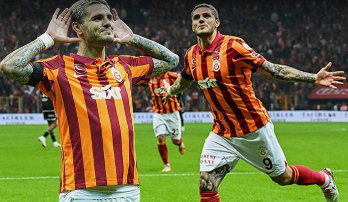 Galatasaray Beşiktaş'ı Icardi ile geçti