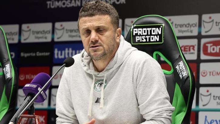 Konyaspor Teknik Direktörü Hakan Keleş: Sorunlar çözülecek