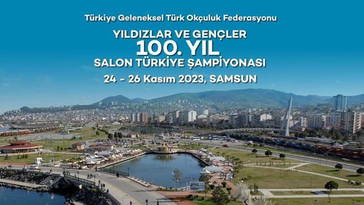 Geleneksel Türk Okçuluk Yıldızlar ve Gençler 100. Yıl Salon Türkiye Şampiyonası başladı