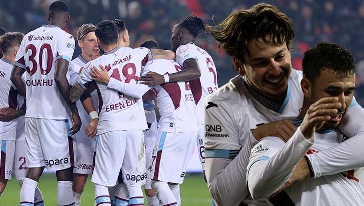 Trabzonspor o istatistikte zirveye yerleşti! Trezeguet'nin golü...