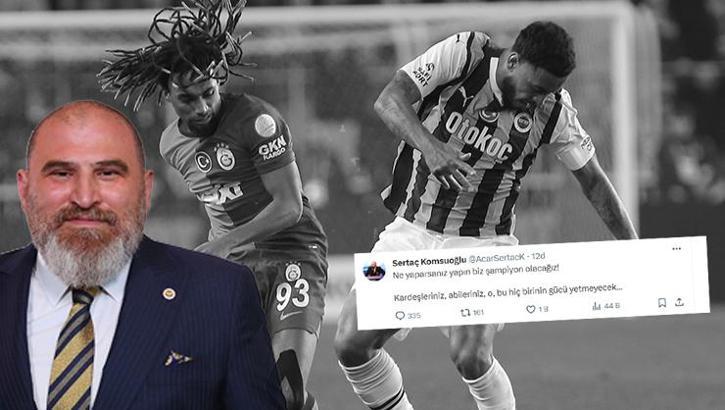 Fenerbahçeli yöneticiden olay paylaşım! 'Ne yaparsanız, biz şampiyon olacağız'