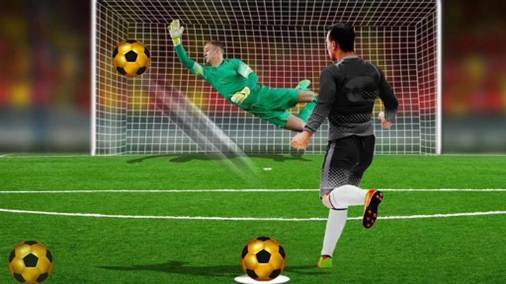 Gerçek Dünya Kupası - Şut Çekme oyunu - Real World Soccer Cup Flicker