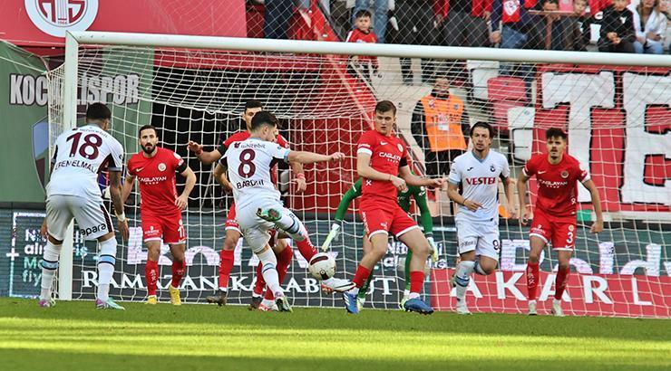 ÖZET |Antalyaspor - Trabzonspor maç sonucu: 1-1