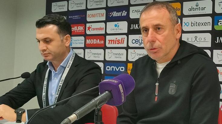 Antalyaspor beraberliği sonrası Abdullah Avcı: Trabzonspor, 1 puana sevinmez