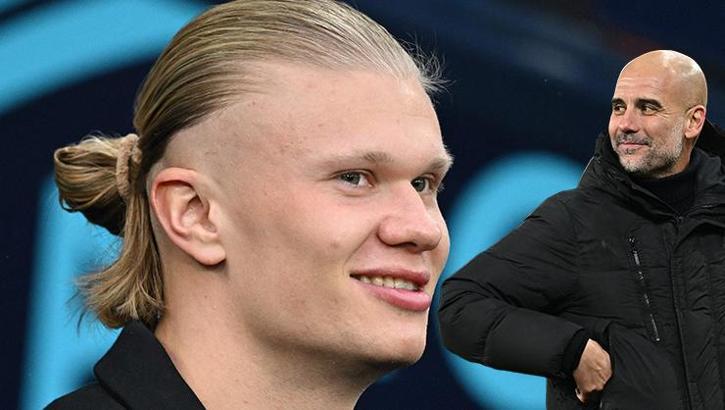 Son dakika: Manchester City'ye Erling Haaland müjdesi! Guardiola açıkladı