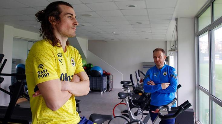Fenerbahçe'de takım dinlendi, Çağlar Söyüncü çalıştı