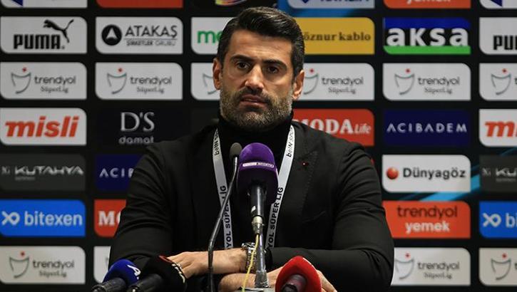 Hatayspor'da Volkan Demirel'den Deniz Dilmen'e tebrik!