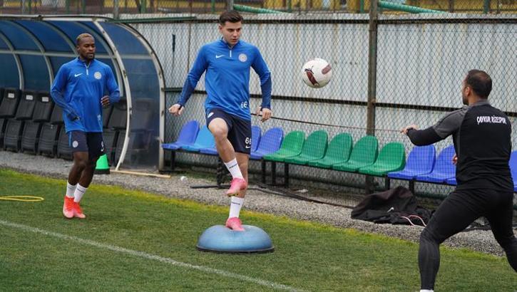 Çaykur Rizespor, Fenerbahçe maçı hazırlıklarını sürdürdü