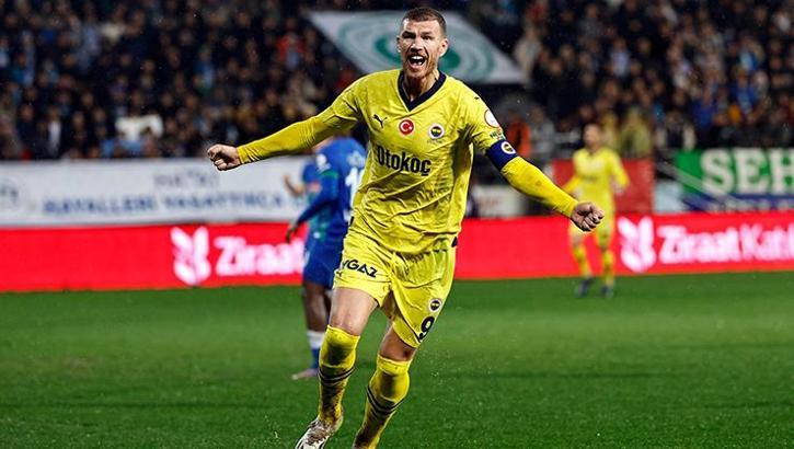 Fenerbahçe'de Edin Dzeko'dan itiraf! 'Zor şartlarda oynadık ama...'
