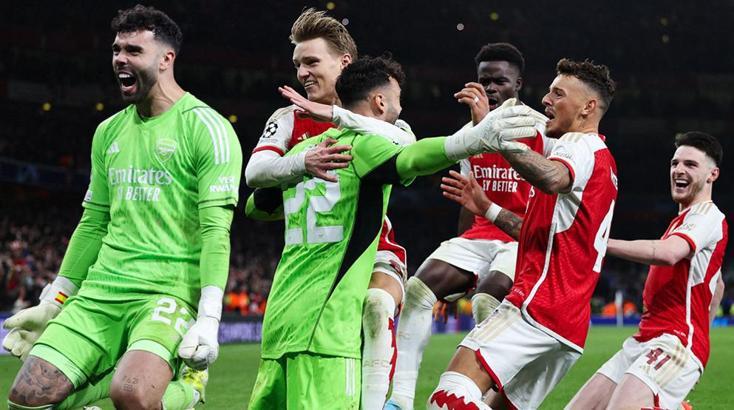 Arsenal - Porto maç sonucu: 1-0 (Penaltılar: 4-2) | Arsenal, 14 yıl sonra çeyrek finalde!