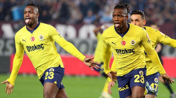 Fenerbahçe'nin kurtarıcısı Michy Batshuayi! Trabzonspor maçında da sahnede...