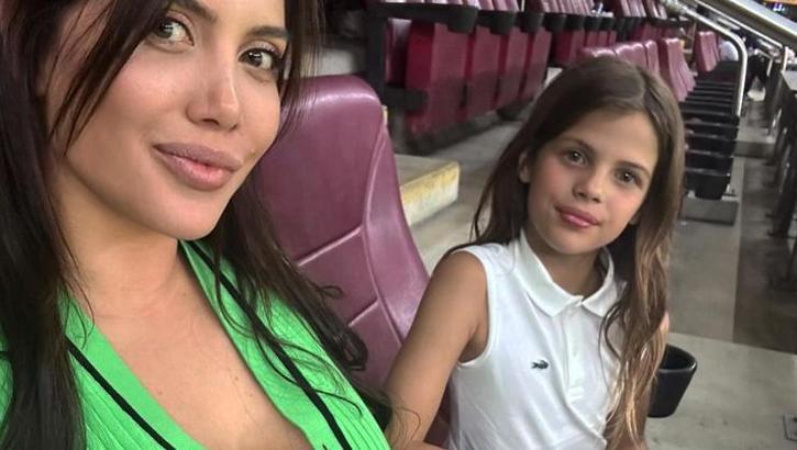 Wanda Nara ve Mauro Icardi'nin kızından 'Aşkın olayım' sürprizi!