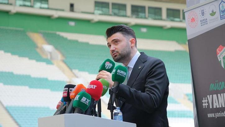 Bursaspor'un yeni başkanından 61. yıl mesajı