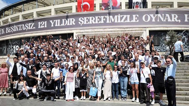 Beşiktaş Kulübü'nde geleneksel bayramlaşma töreni yapıldı