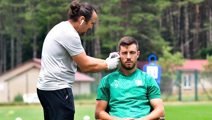 Bodrum FK'da futbolculara hız ve laktat testi uygulandı
