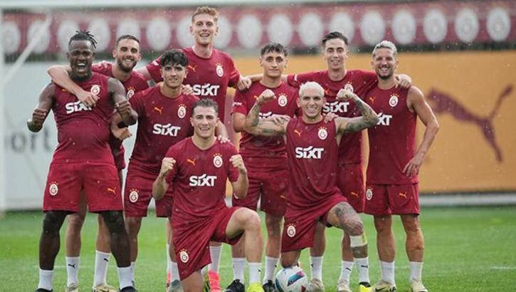 Galatasaray, yeni sezon hazırlıklarını Florya'da sürdürdü