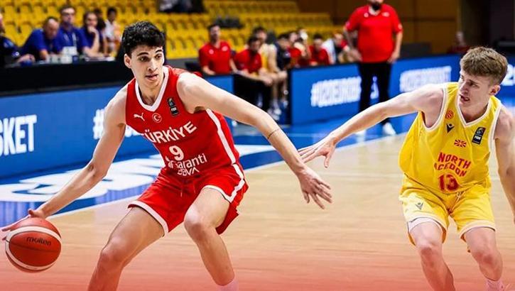 U20 Milliler, Kuzey Makedonya'yı farklı geçti