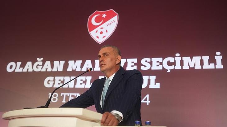 Bakan Bak'tan TFF Başkanlığı'na seçilen İbrahim Hacıosmanoğlu'na tebrik