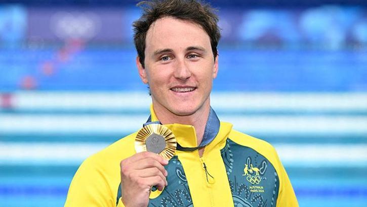 50 metre serbestte altın madalya Cameron McEvoy'un