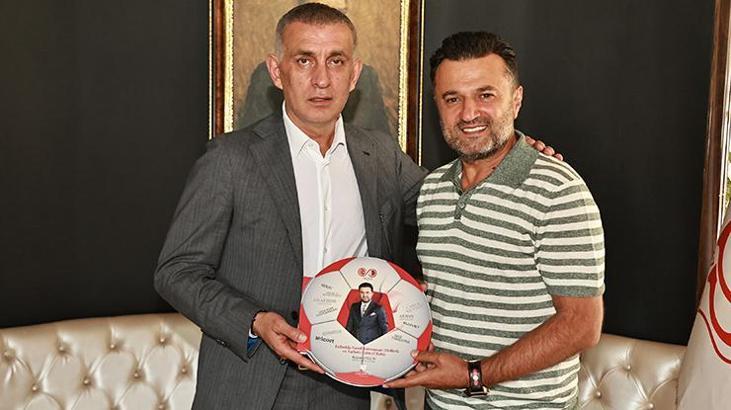 TFF Başkanı Hacıosmanoğlu'ndan Sivasspor'a ziyaret