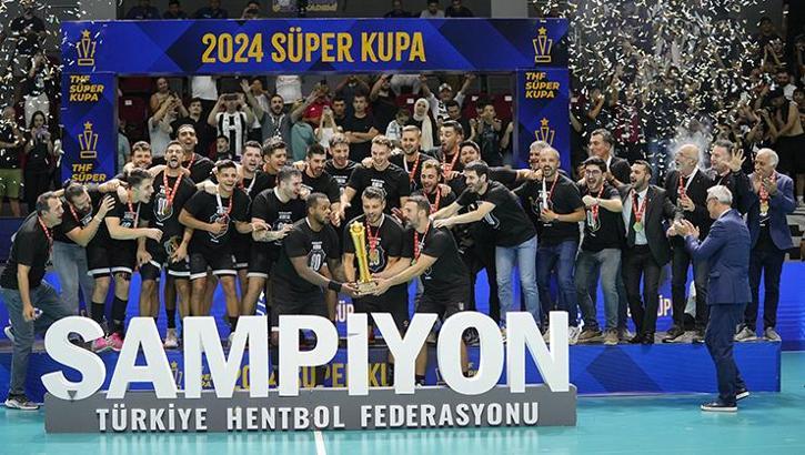Hentbolda Süper Kupa Beşiktaş'ın!