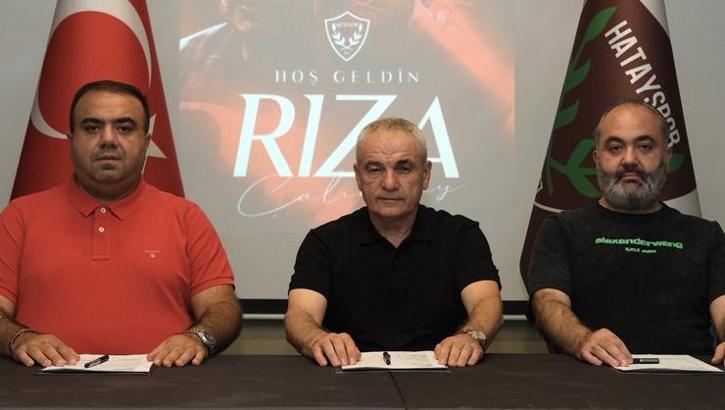SON DAKİKA: Hatayspor'un yeni hocası Rıza Çalımbay oldu! Resmen açıklandı