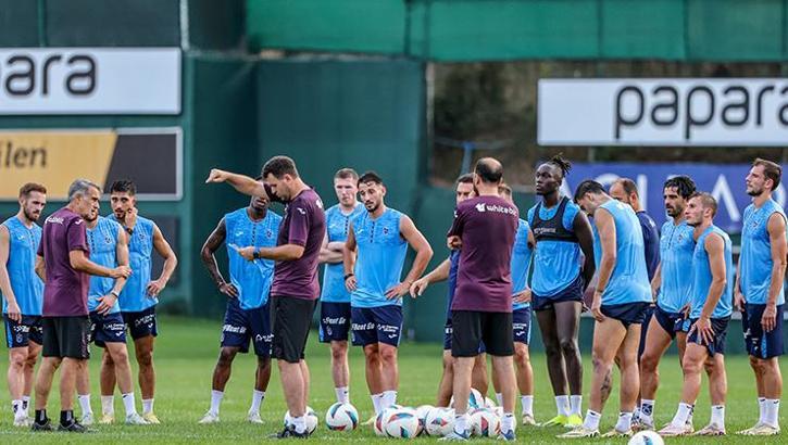 Trabzonspor, Beşiktaş derbisi hazırlıklarına devam etti!