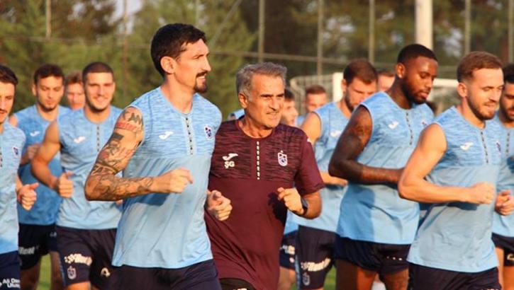 Trabzonspor, Beşiktaş derbisi provalarına devam etti