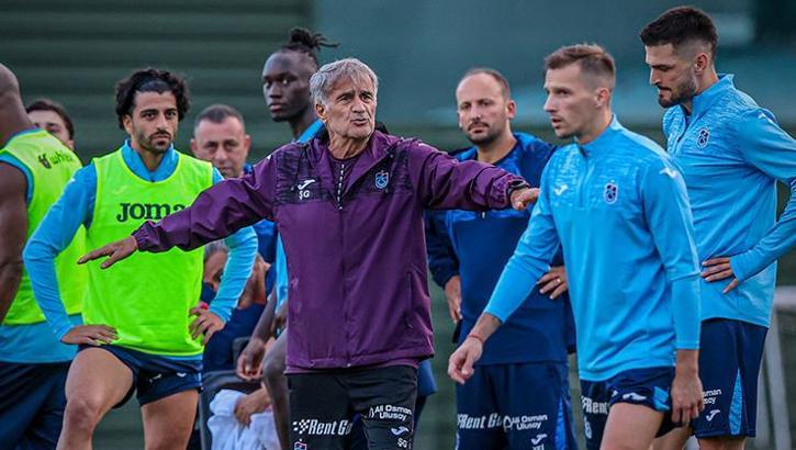 Trabzonspor'da Şenol Güneş'ten radikal değişim!