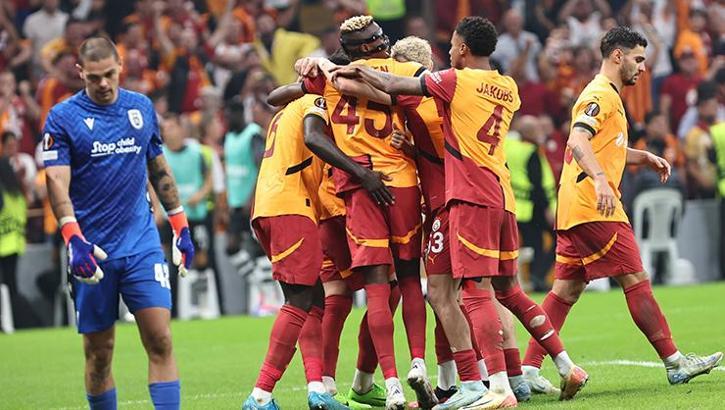 Galatasaray, Yunan ekiplerini rahat geçiyor