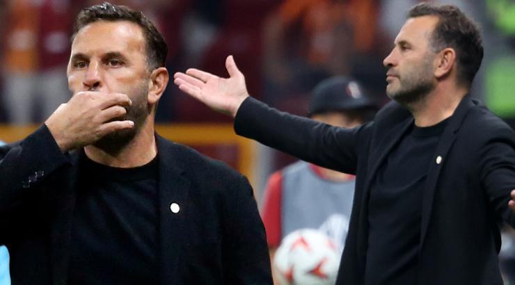 Galatasaray-PAOK maçında olay görüntü! Okan Buruk saha kenarında çıldırdı!