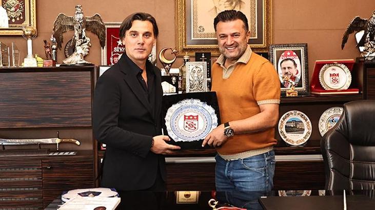 Montella Sivasspor'u ziyaret etti