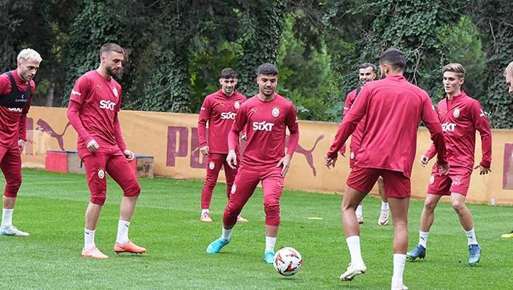 Galatasaray, FC RFS maçı için taktik çalıştı!