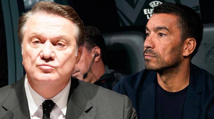 Beşiktaş'ta sıcak saatler! Frankfurt maçı sonrası Hasan Arat Bronckhorst ile görüştü