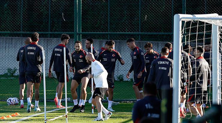 A Milli Takım, Karadağ maçı hazırlıklarını sürdürdü