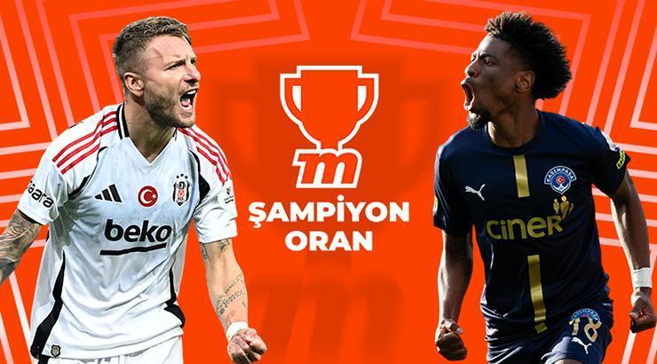Beşiktaş - Kasımpaşa heyecanı en yüksek oranlarla Misli'de!