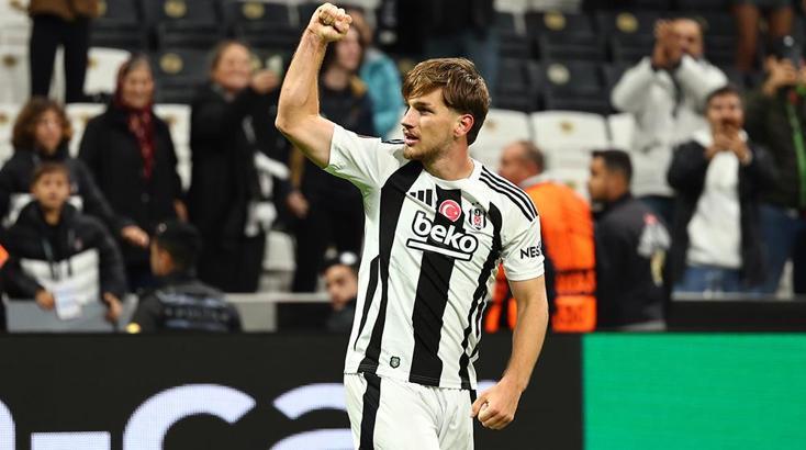 Beşiktaş'ta Semih Kılıçsoy bu sezon ilk golünü Malmö’ye attı
