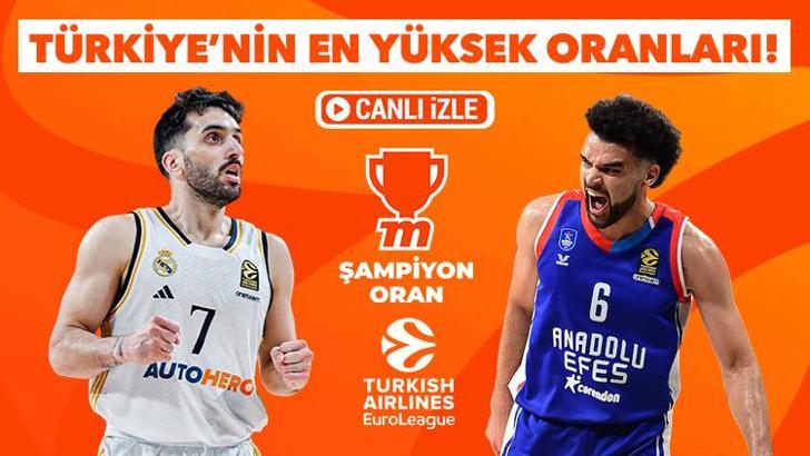 Anadolu Efes, Real Madrid deplasmanında zafer peşinde! En yüksek oranlar ve canlı yayın Misli'de...Anadolu Efes, Real Madrid deplasmanında zafer peşinde! En yüksek oranlar ve canlı yayın Misli'de...Anadolu Efes, Real Madrid deplasmanında zafer peşinde! En yüksek oranlar ve canlı yayın Misli'de...