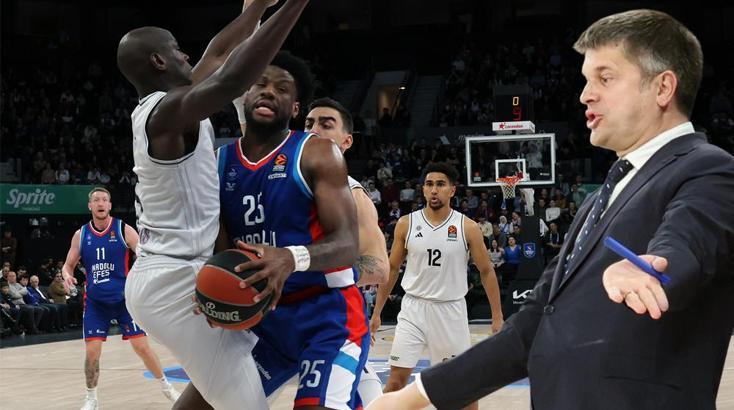 (ÖZET) Anadolu Efes - Paris Basketball maç sonucu: 84-93 | İç sahadaki kriz sürüyor!