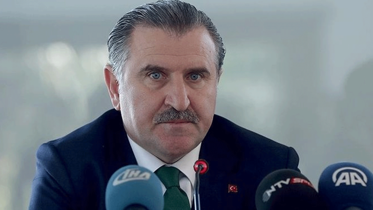 Bakan Bak'tan Ersin Aka için taziye mesajı