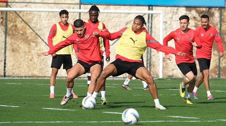 Hatayspor, Göztepe maçının hazırlıklarını sürdürdü