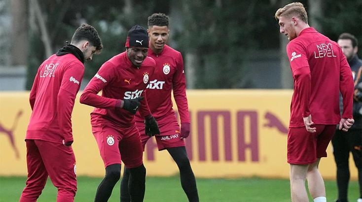 Galatasaray, Kayserispor maçının hazırlıklarını sürdürdü