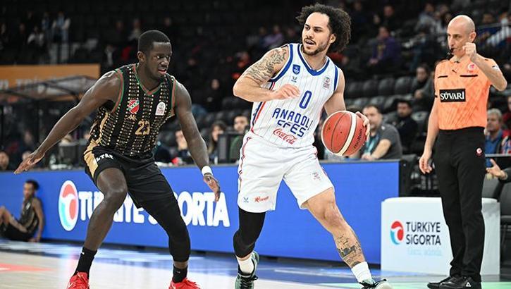 Anadolu Efes-Karşıyaka maç sonucu: 99-96