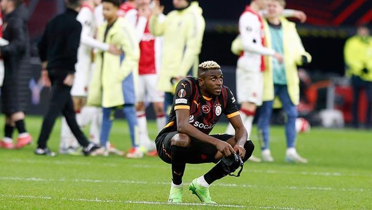Victor Osimhen'in çabası Galatasaray'a yetmedi! Çok çalıştı, çok kaçırdı