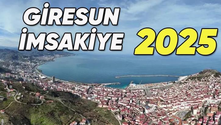 Giresun İmsakiye 2025 – Giresun’da sahura saat kaçta kalkılacak, sahur vakti saat kaçta başlıyor ve bitiyor? Diyanet İmsak ve sahur saatleri