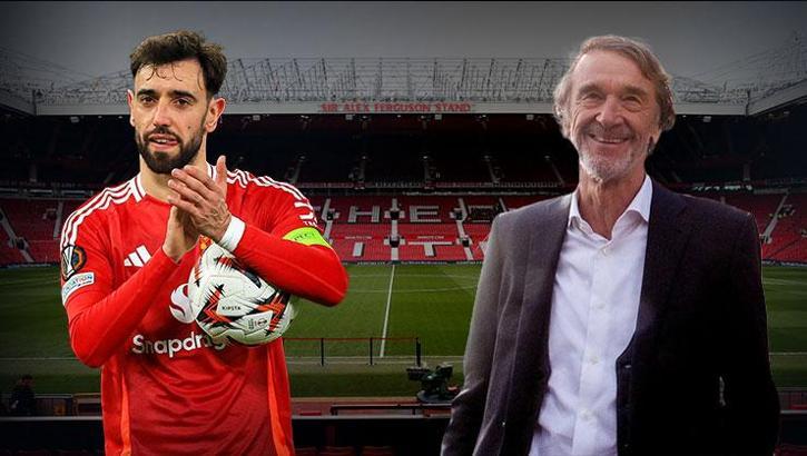 Manchester United'da su kaynıyor! Bruno Fernandes'ten Jim Ratcliffe'e yanıt