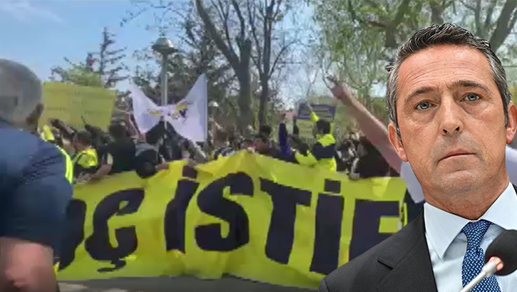 Fenerbahçeli taraftarlardan Ali Koç'a tepki! İstifaya davet ettiler