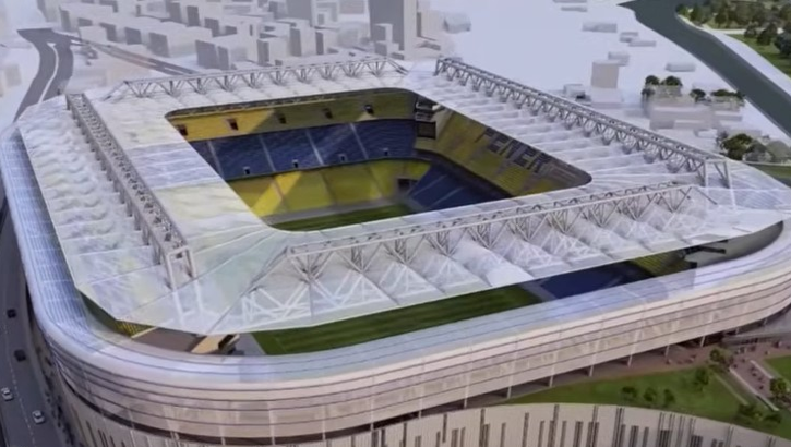 İşte Fenerbahçe'nin yeni stadyum projesi! Kapasite artıyor