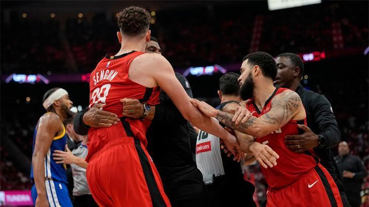 Big fight in the NBA! Alperen Sengun, Dillon Brooks, Spencer, Jackson-Davis...